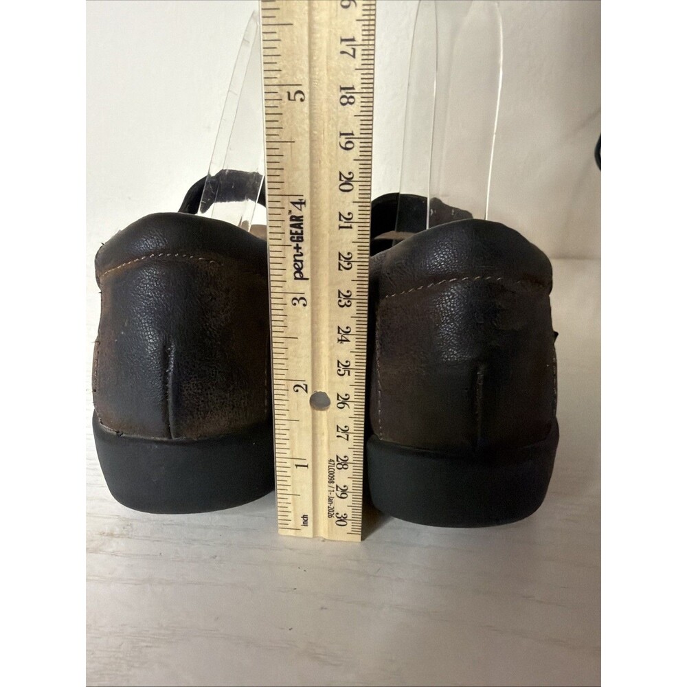 Clarks Cloudsteppers Casual Slip On Mary Jane Womens Size 10 M Brown Walking - Picture 6 of 9